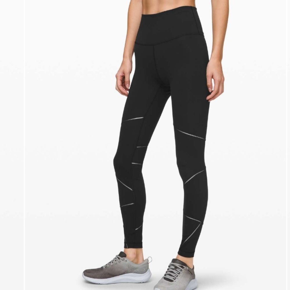 Lululemon Wunder Under High-Rise Tight 28" *Ray Black Size 6